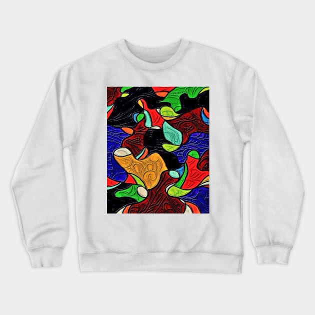 Splash Crewneck Sweatshirt by Marcel1966